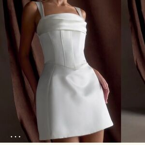 Meshki White Mini Dress